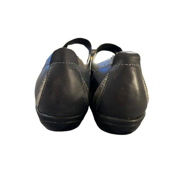 Aetrex Brianna Mary Janes Flats Leather Comfort Shoe Womens Size 9 Black NEW - Picture 10 of 12